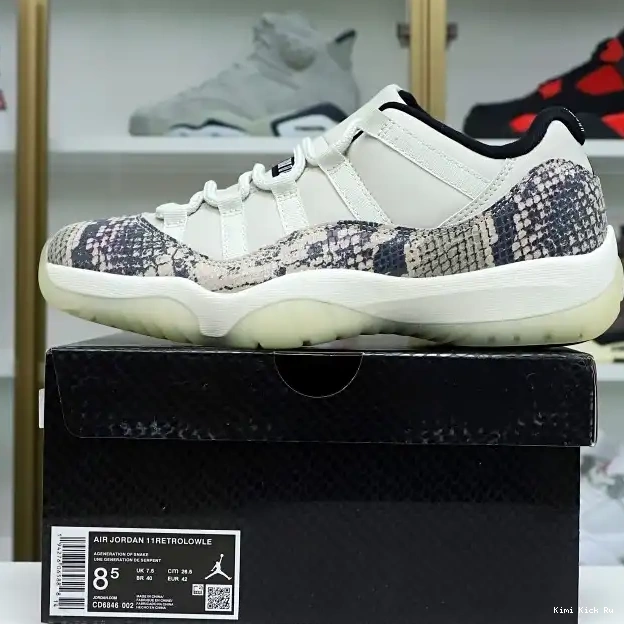 LIGHT 11 SNAKESKIN Kimikick AIR JORDAN LOW BONE 0416